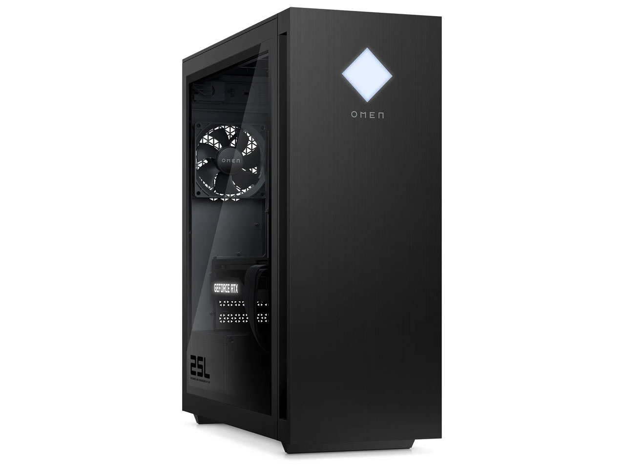OMEN by HP 25L Gaming Desktop GT15 ���i.com���� Core i7 12700F/RTX 3060/1TB SSD/16GB������/Windows 11 Pro �̐��i�摜