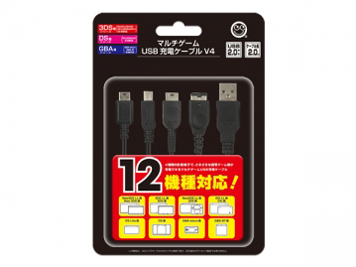 �}���`�Q�[��USB�[�d�P�[�u�� V4(�e�@��p) CC-MLMU4-BK [2m] �̐��i�摜