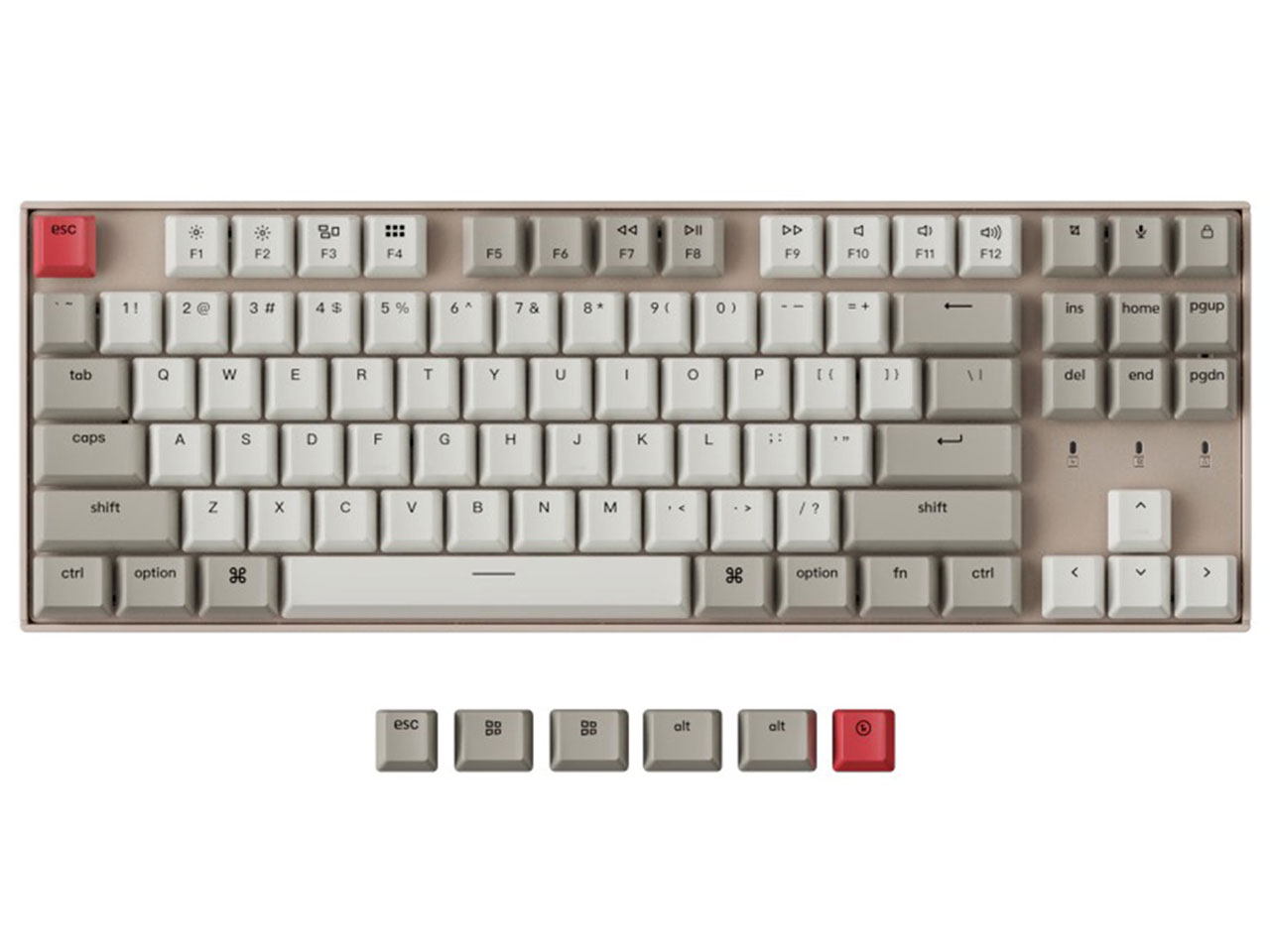 K8 Non-Backlight Wireless Mechanical Keyboard K8-K2-US �� �̐��i�摜