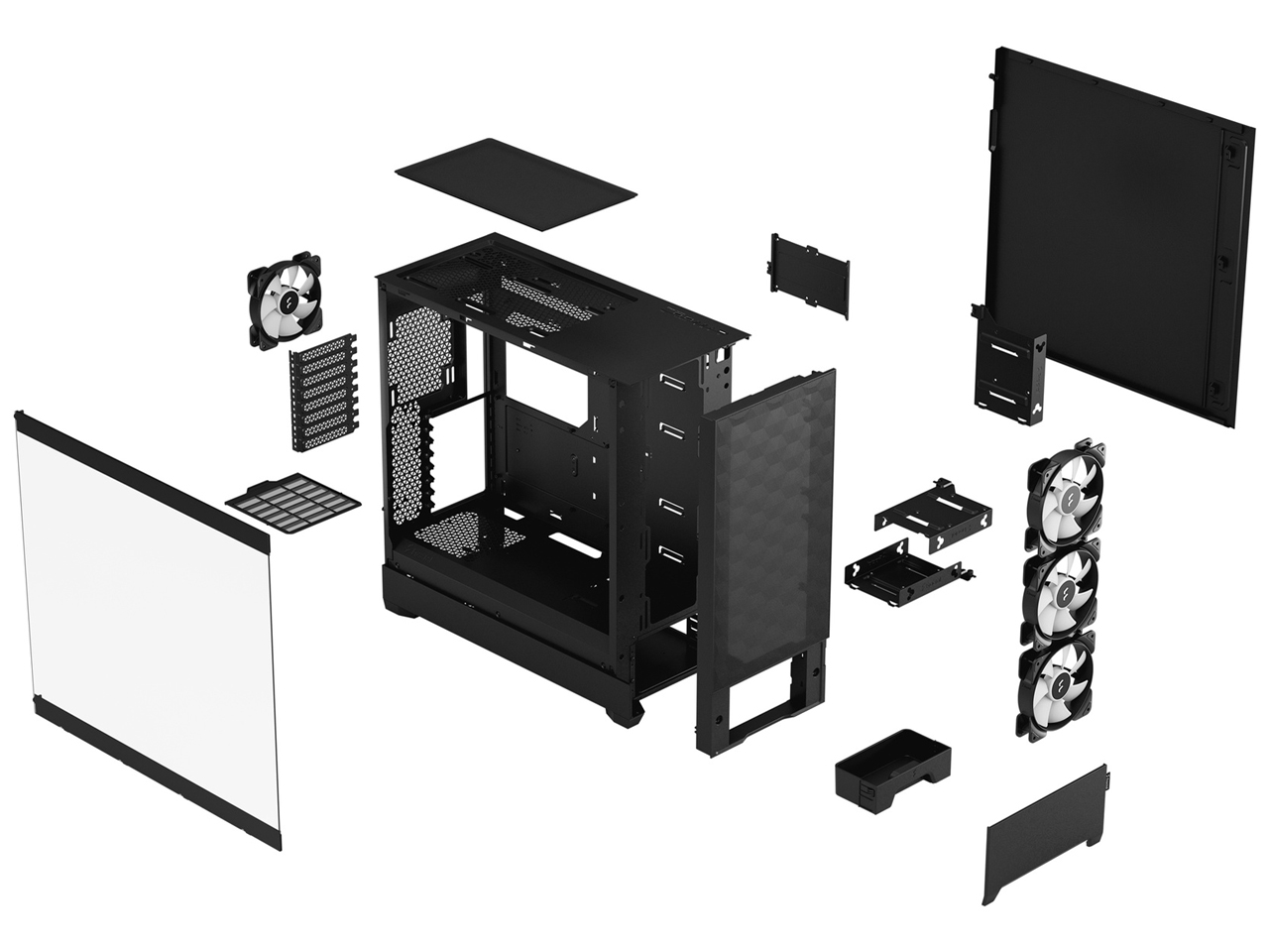 Pop XL Air RGB TG FD-C-POR1X-06 [�u���b�N/�N���A]