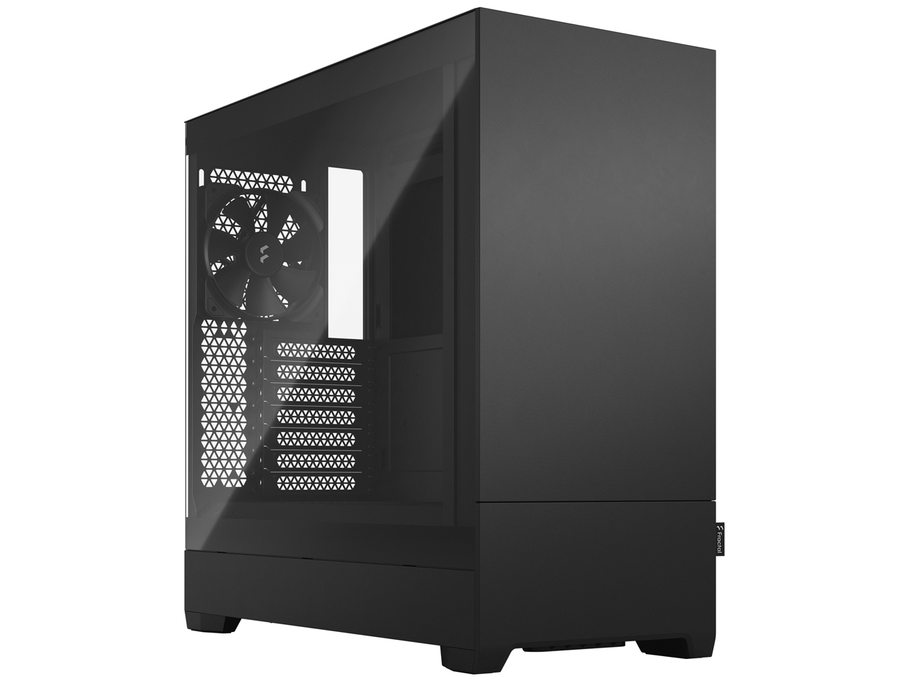 Fractal Design PCケース FD-C-POS1A-02 Fractal Design Pop Silent TG FD-C-POS1A-02 [ブラック/クリア