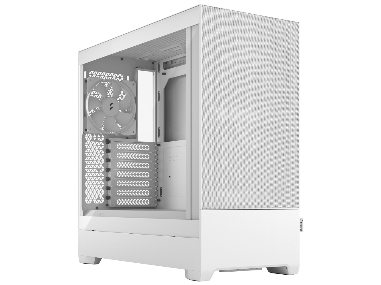 Fractal Design PCケース FD-C-POS1A-02 Fractal Design Pop Air TG FD-C-POA1A-02 [ブラック/クリア