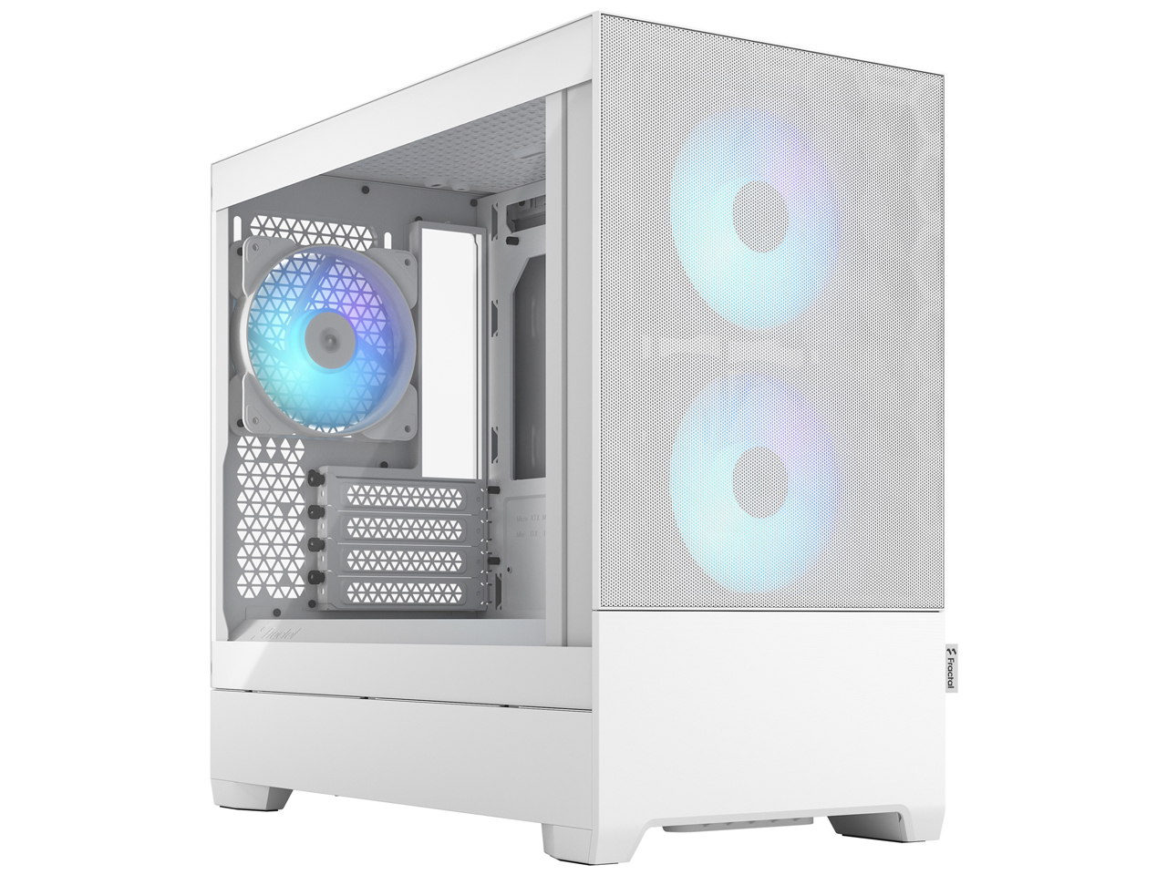 PCケース FD-C-POR1M-01 CS8033 Fractal Design Pop Mini Air RGB TG FD-C-POR1M-01 [ホワイト