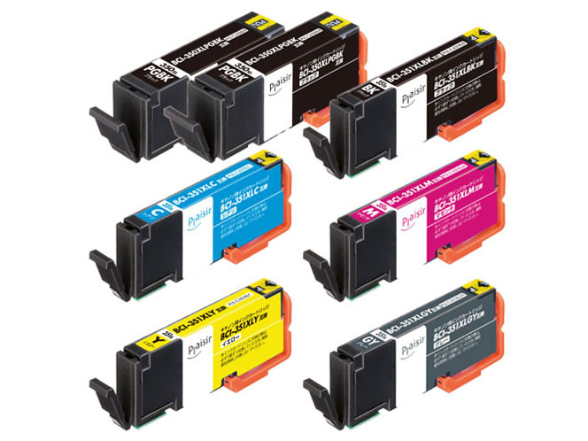 PLE-C351XL6P+BK [�L���m���p BCI-351XL+350XL/6MP+BCI-350XLPGBK 5�F�p�b�N+�u���b�N] �̐��i�摜