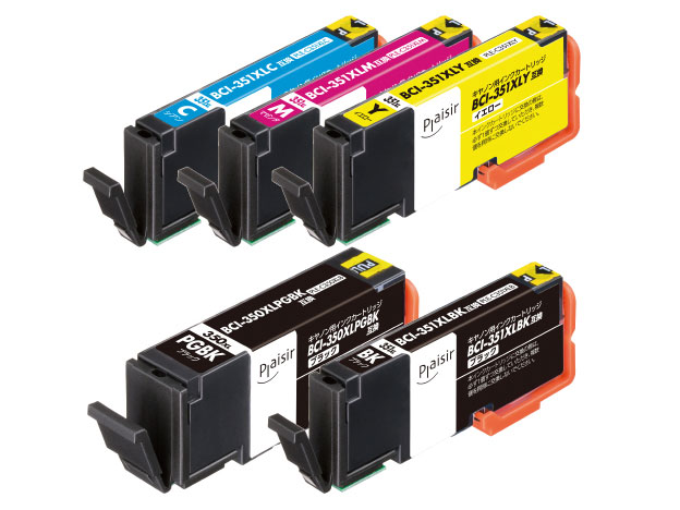 PLE-C351XL5P [�L���m���p BCI-351XL+350XL/5MP 4�F�p�b�N+�u���b�N] �̐��i�摜