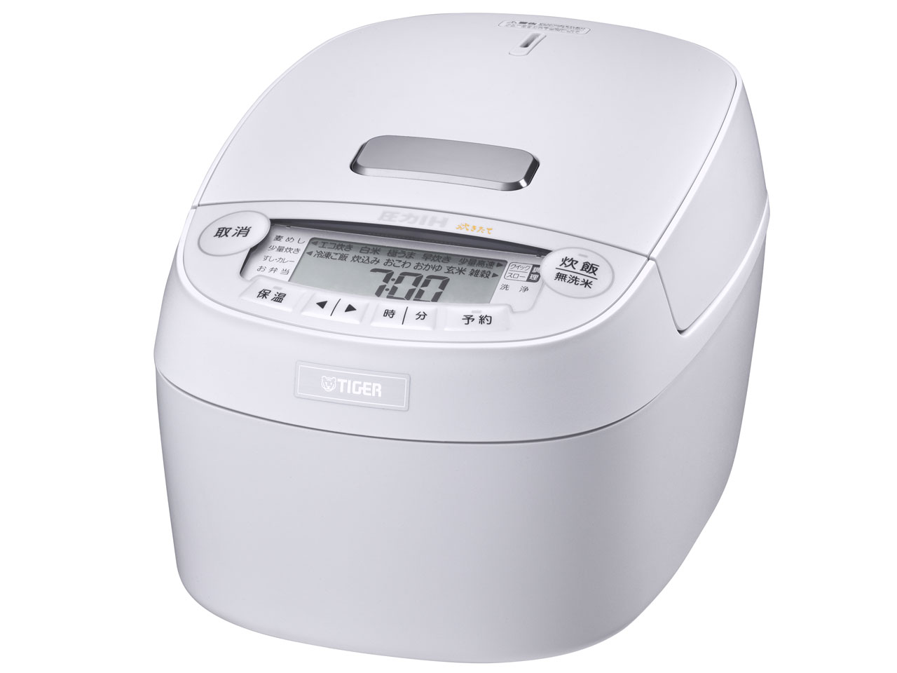 新品未開封【TIGER 圧力IH炊飯器 5.5合炊】 JPV-A100WM タイガー魔法瓶 炊きたて JPV-A100-WM [マットホワイト] 価格