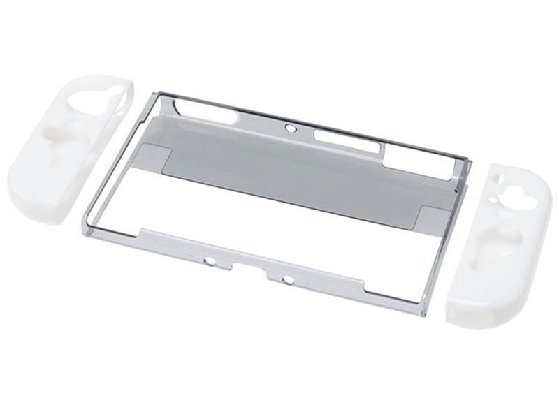 CYBER�E�G�R�V���[�Y TPU�J�o�[ �Z�p���[�g(SWITCH �L�@EL�p) CY-NSOETCS-WH [�N���A�u���b�N×�z���C�g] �̐��i�摜