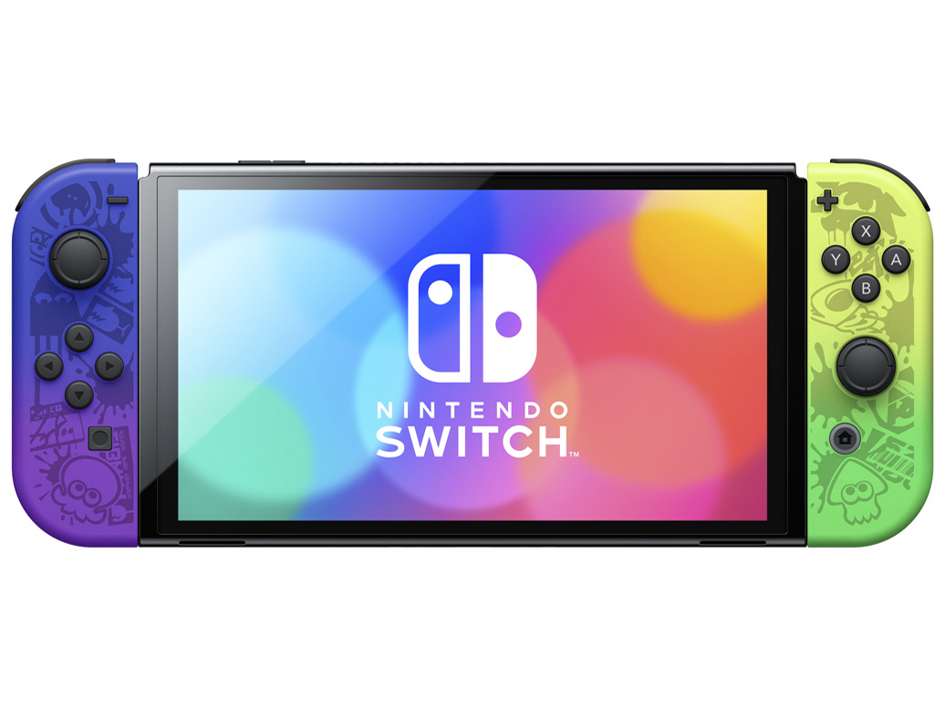 価格.com - 『本体 正面』 Nintendo Switch(有機ELモデル) スプラトゥーン3エディション の製品画像