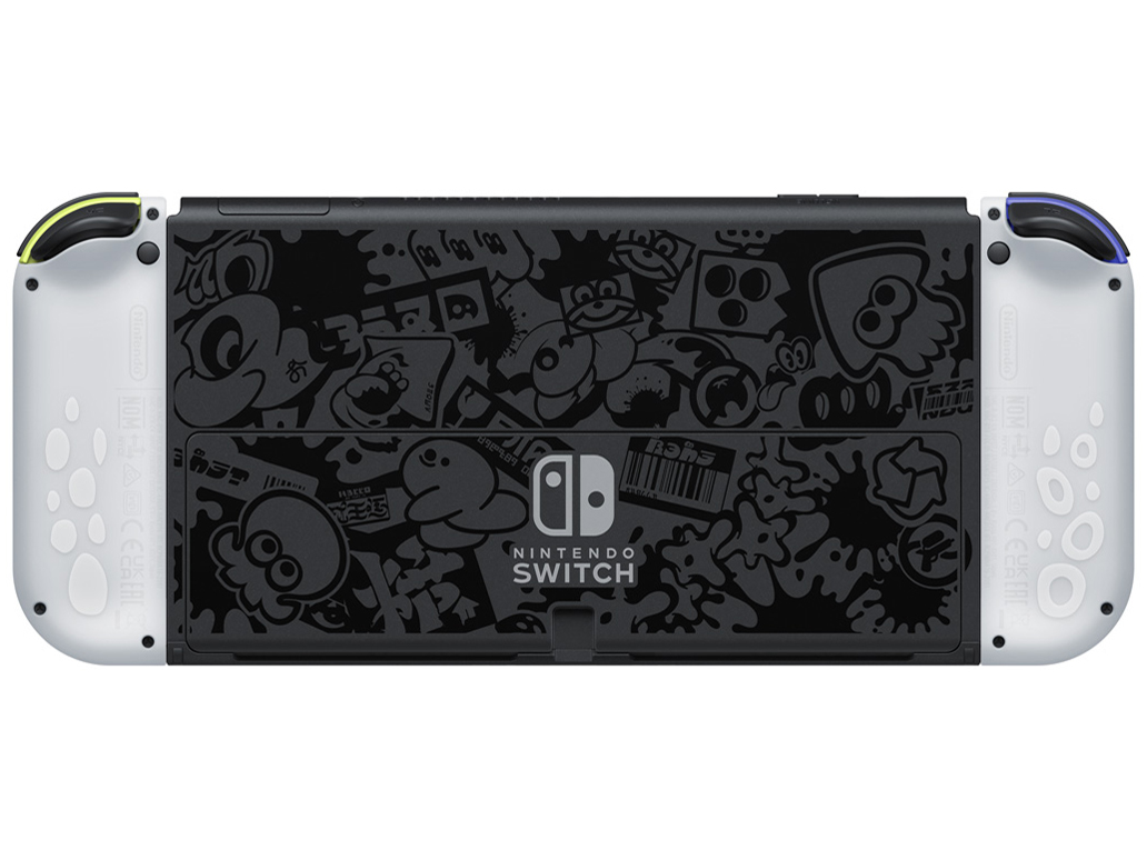 価格.com - 『本体 背面』 Nintendo Switch(有機ELモデル) スプラ