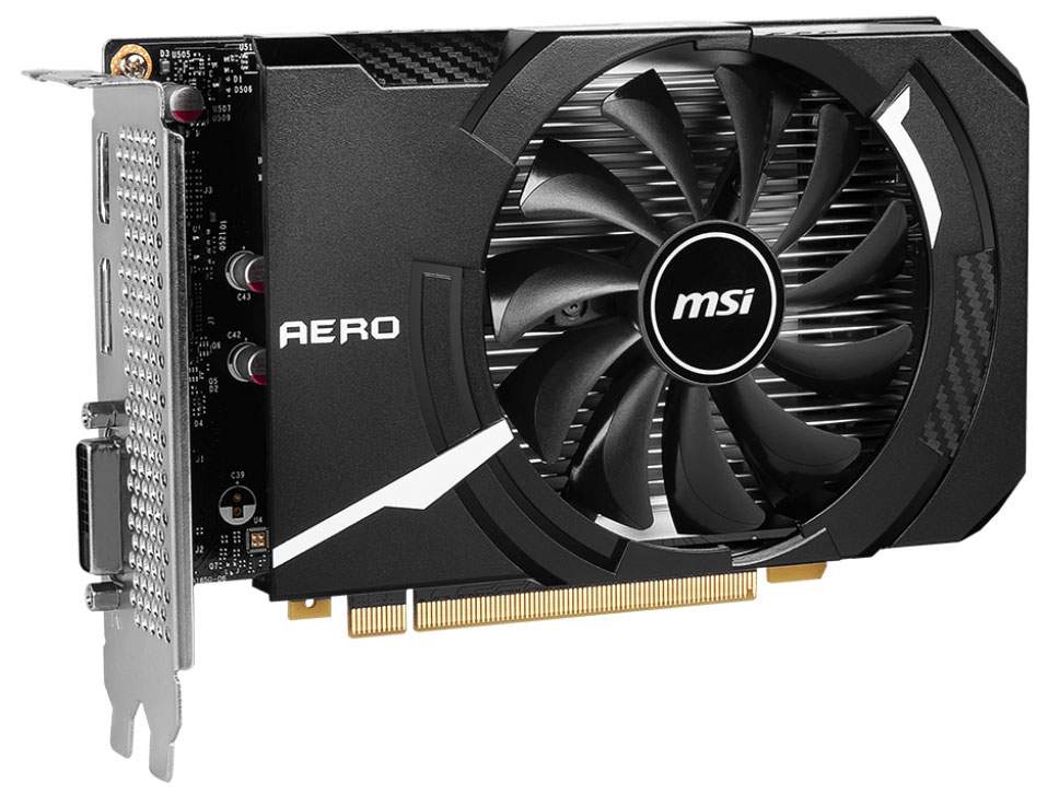 GeForce GTX 1630 AERO ITX 4G OC [PCIExp 4GB]