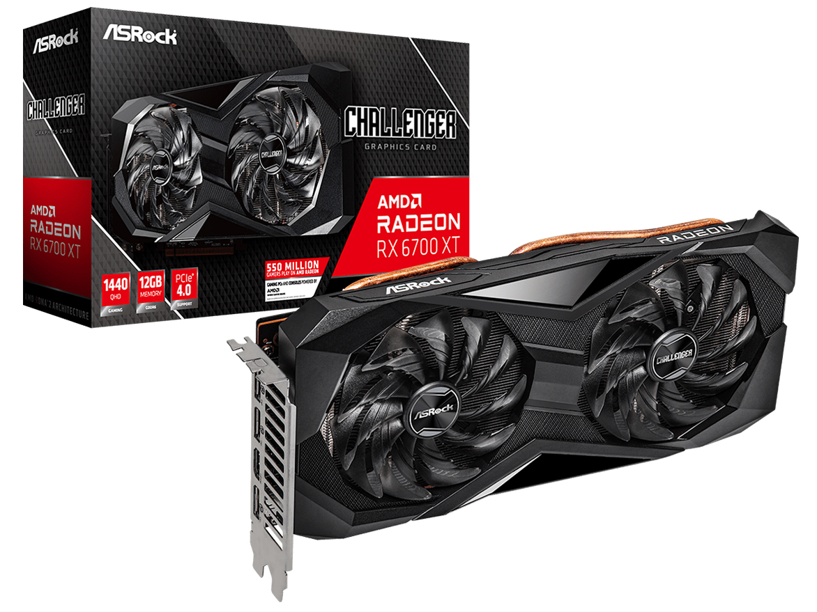 グラフィックボード・グラボ・ビデオカード Radeon RX 6700 XT Challenger D 12GB ASRock Radeon RX 6700 XT Challenger D 12GB [PCIExp 12GB] 価格比較
