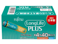 �����O���C�t�v���X �A���J�����d�r �P4�` 40�p�b�N LR03LP(40S) �̐��i�摜