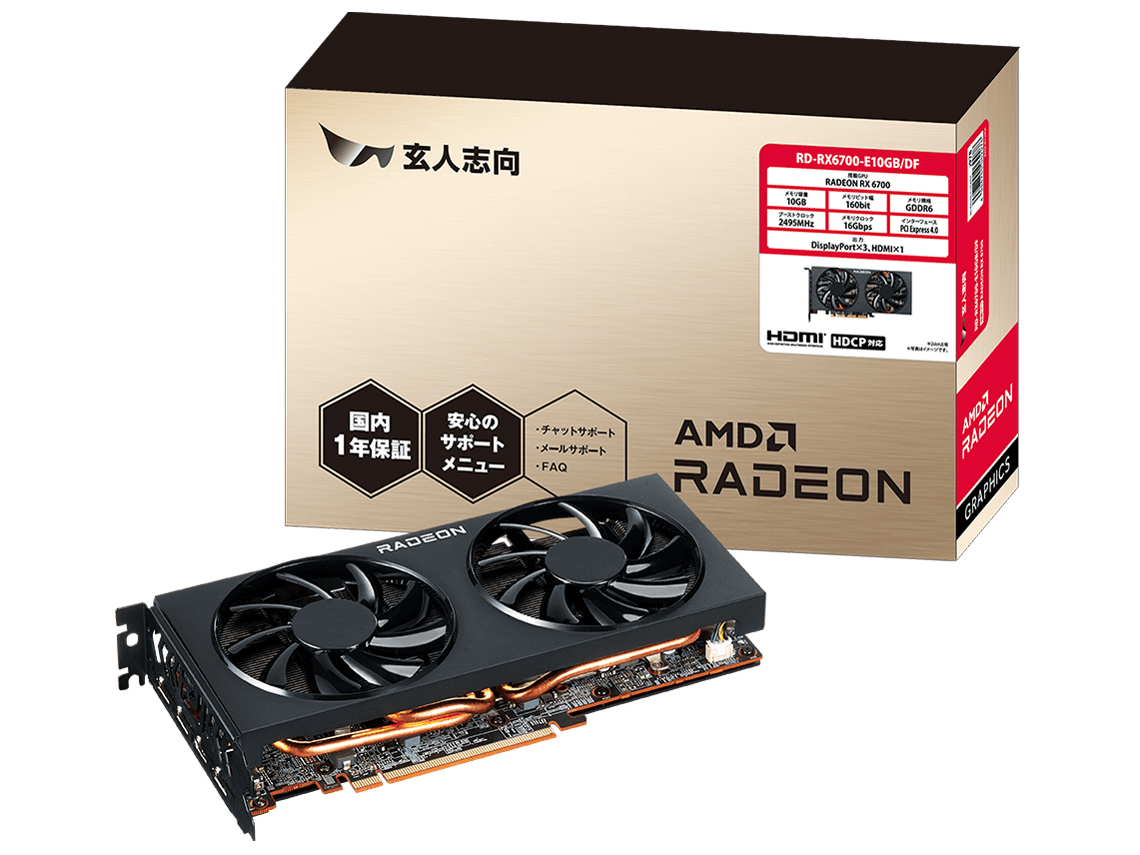 RD-RX6700-E10GB/DF [PCIExp 10GB] �̐��i�摜