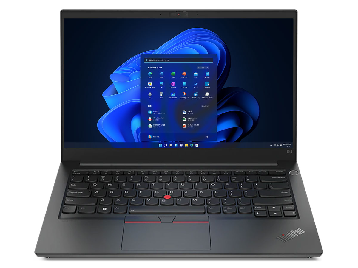 ThinkPad E14 Gen 4 Windows 11 Pro�ECore i7 1255U�E16GB�������[�E512GB SSD�E14�^�t��HD�t������ �I�t�B�X�t�� 21E300DLJP �̐��i�摜