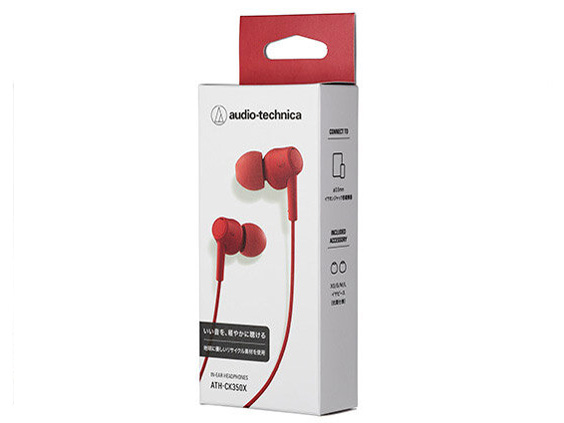 ATH-CK350X RD [���b�h]