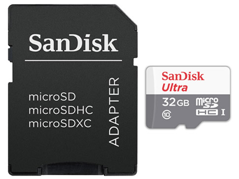 �E���g�� microSD UHS-I�J�[�h 32GB SDSQUNS-032G-JN3GA �̐��i�摜