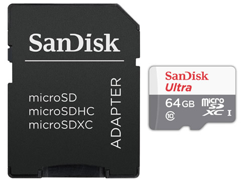 �E���g�� microSD UHS-I�J�[�h 64GB SDSQUNS-064G-JN3GA �̐��i�摜