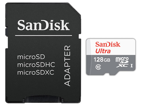 �E���g�� microSD UHS-I�J�[�h 128GB SDSQUNS-128G-JN3GA �̐��i�摜