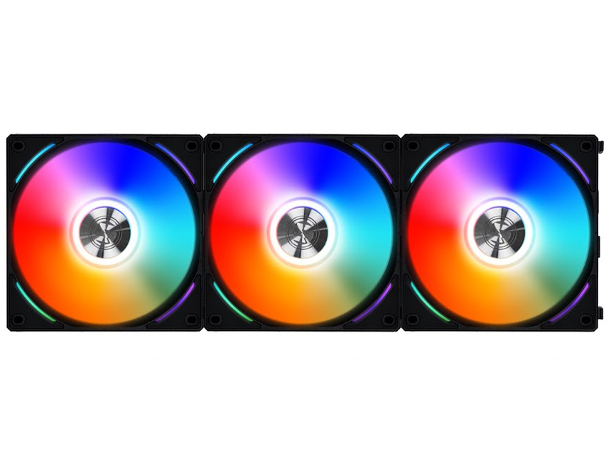 UNI FAN AL120 BK 3Pack UF-AL120-3B [�u���b�N] �̐��i�摜