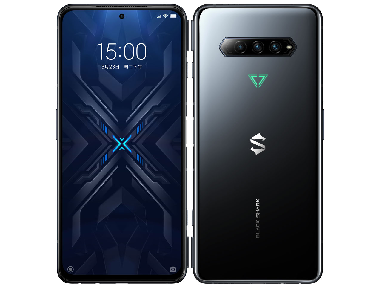 Black Shark 4 Pro SIM�t���[ [���n�R�X���X�u���b�N] �̐��i�摜