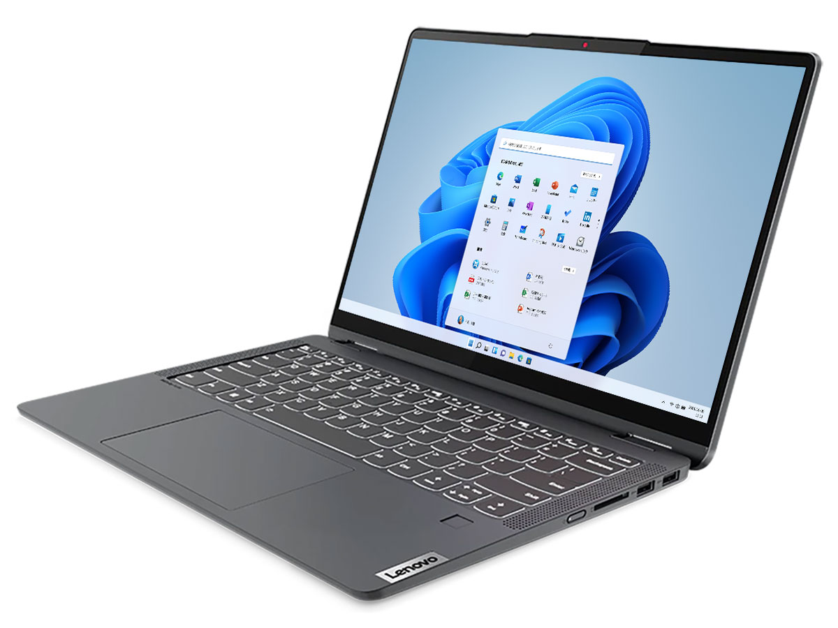 IdeaPad Flex 570 AMD Ryzen 7 5700U�E16GB�������[�E512GB SSD�E14�^WUXGA�t������ �I�t�B�X�t�� 82R90047JP
