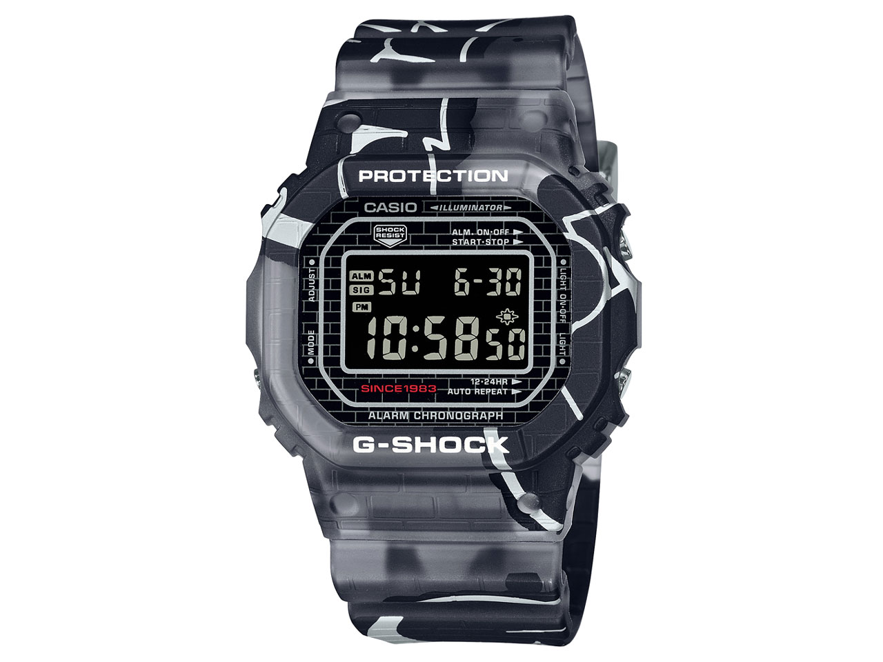 G-SHOCK Street Spirit�V���[�Y DW-5000SS-1JR �̐��i�摜