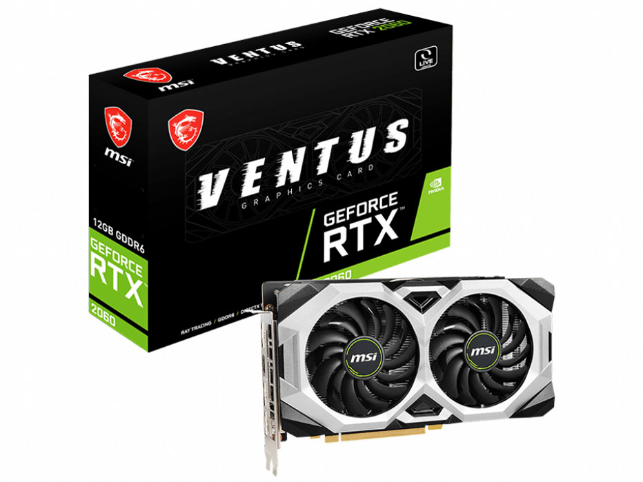GeForce RTX 2060 VENTUS 12G [PCIExp 12GB] �̐��i�摜