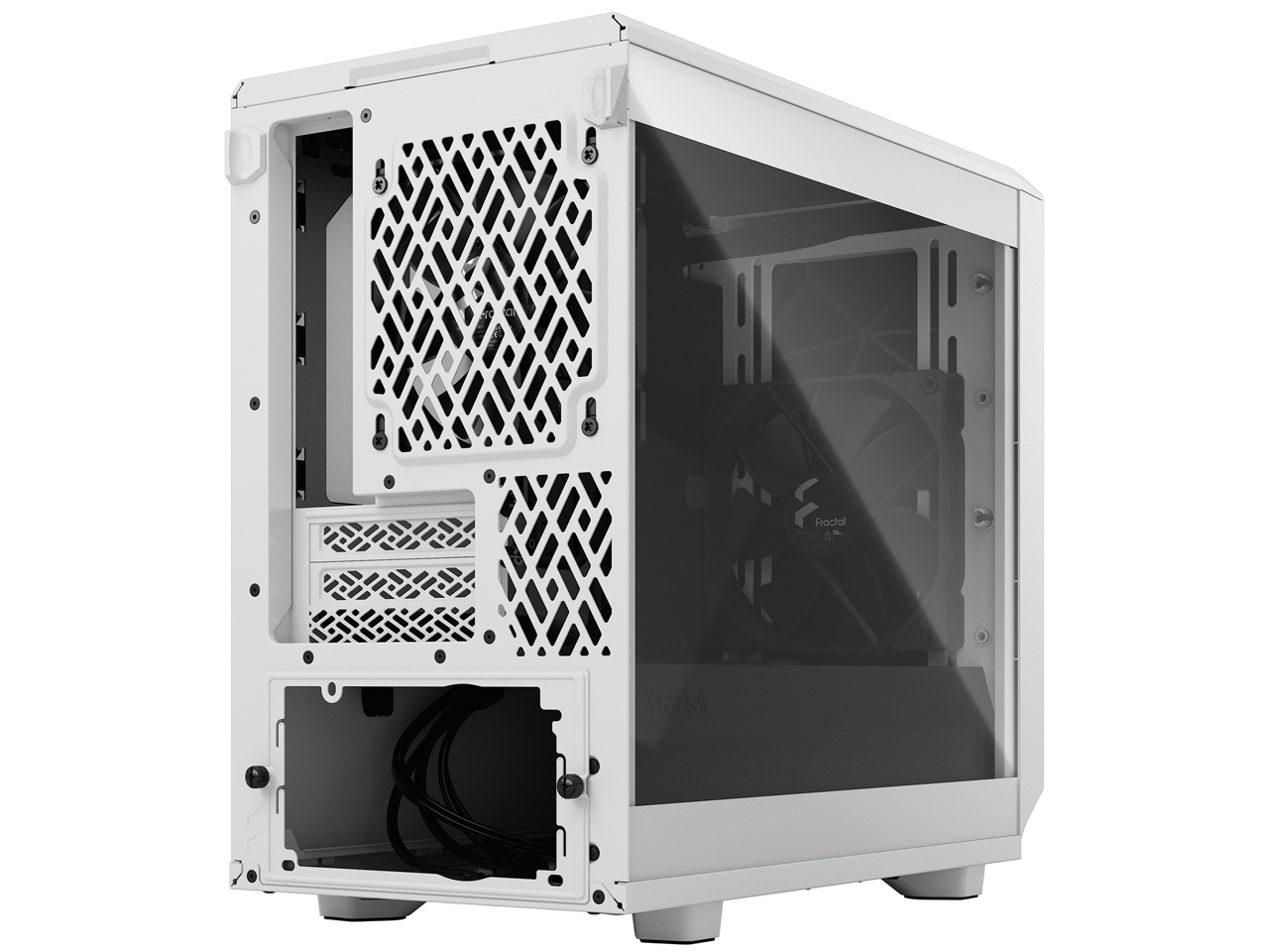 Meshify 2 Nano TG FD-C-MES2N-02 [�z���C�g/�N���A]