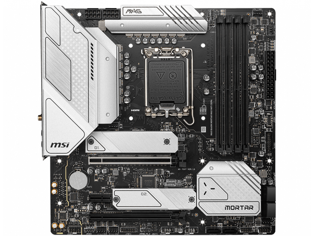 MAG B660M MORTAR MAX WIFI DDR4 �̐��i�摜