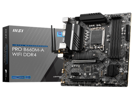 PRO B660M-A WIFI DDR4