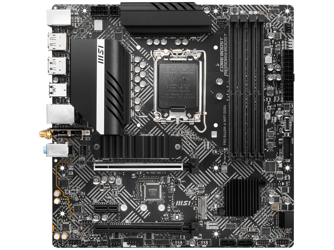 PRO B660M-A WIFI DDR4 �̐��i�摜