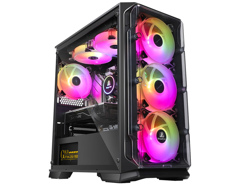 Barikata-417496 Ryzen 9 5900X/16GB������/1TB NVMe SSD���ڃ��f�� [Black] �̐��i�摜