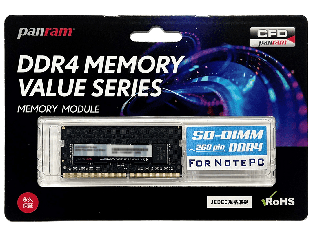 D4N3200PS-8G [SODIMM DDR4 PC4-25600 8GB] �̐��i�摜