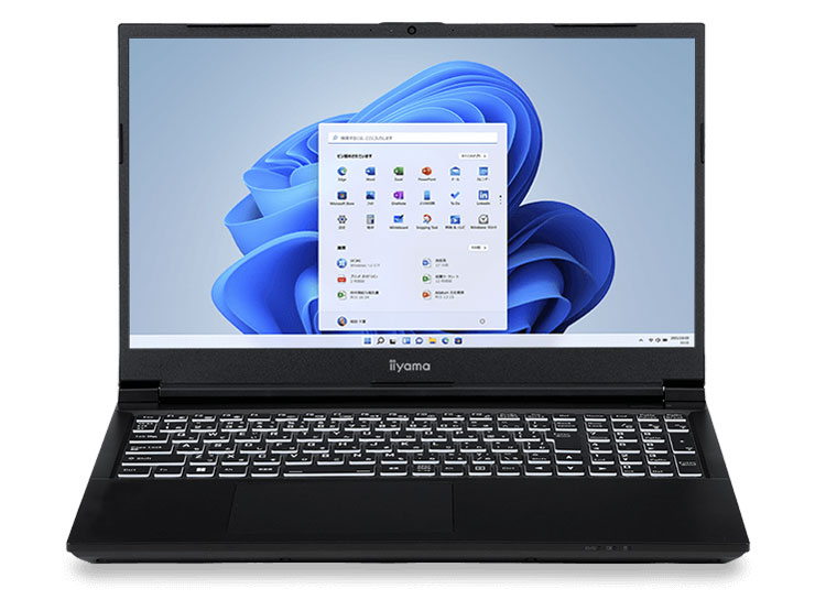 SENSE-15FX161-i7-RASX Core i7 12700H/16GB������/500GB M.2 SSD/RTX 3060/15�C���` �t��HD �̐��i�摜
