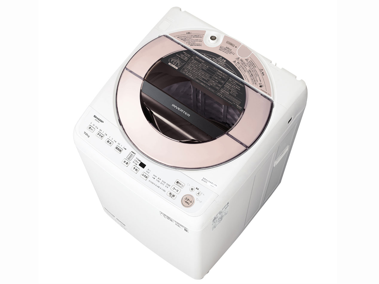 引取限定価格 SHARP 洗濯機 7キロ ES-GE7F 風乾燥 d4107 シャープ 穴なし槽 ES-GV7F 価格比較 - 価格.com