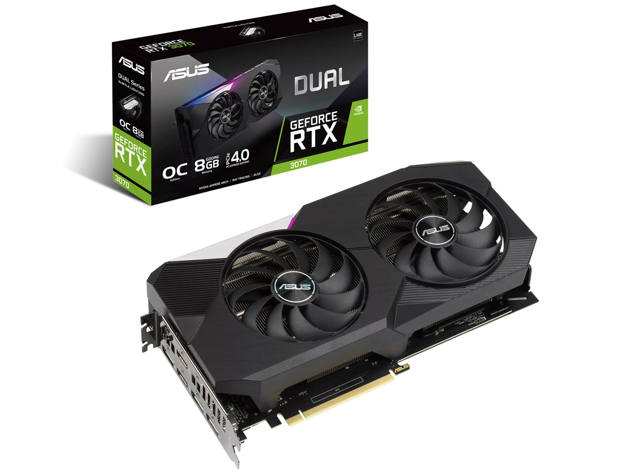 DUAL-RTX3070-O8G-V2 [PCIExp 8GB] �̐��i�摜