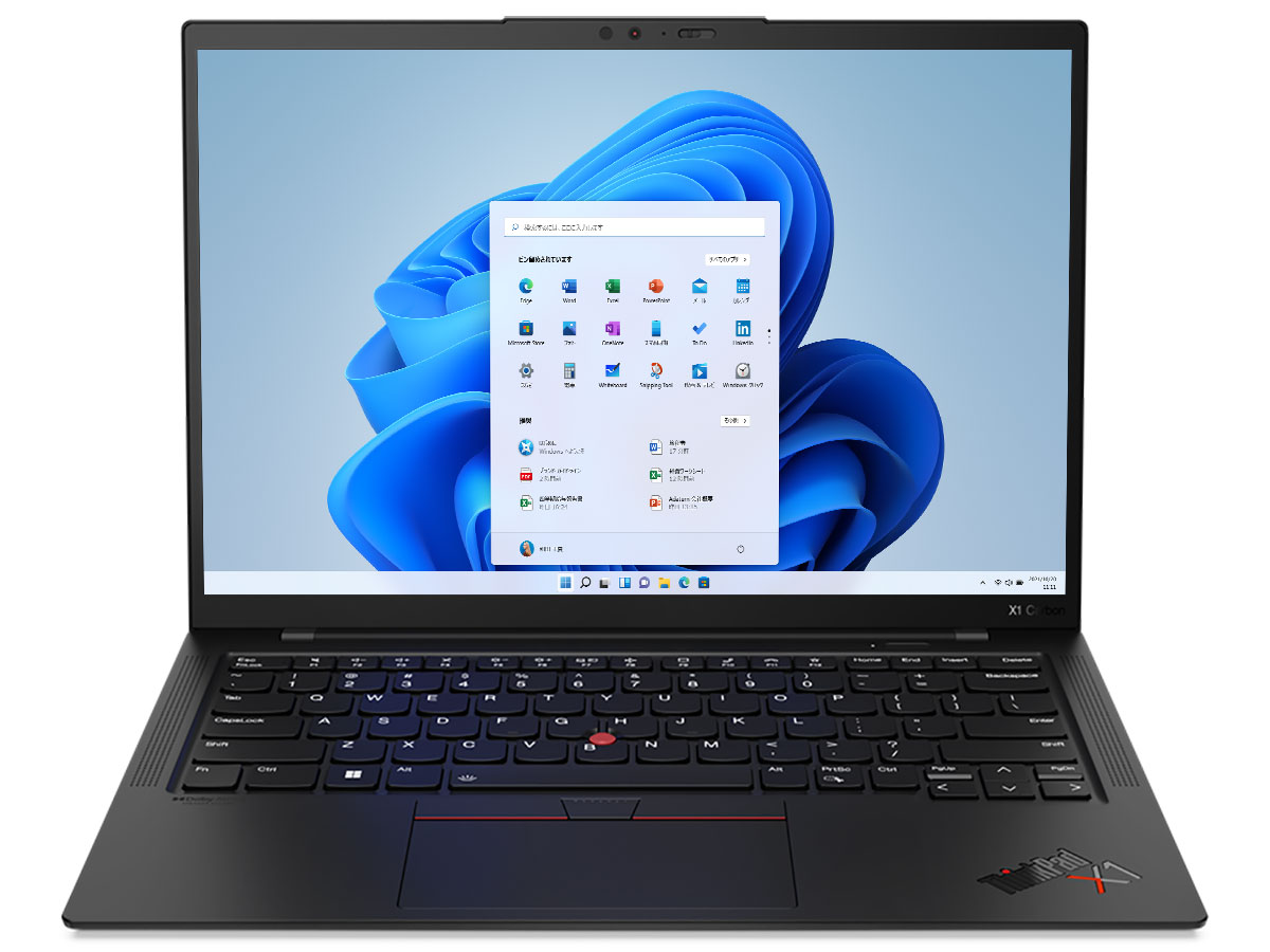 ThinkPad X1 Carbon Gen 10 Core i7 1255U�E16GB�������[�E512GB SSD�E14�^WUXGA�t������ 21CB008TJP �̐��i�摜