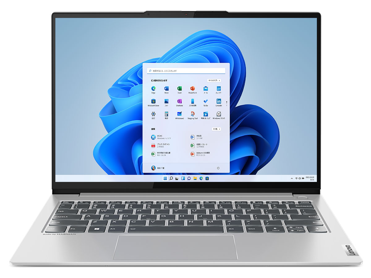 ThinkBook 13s Gen 4 Core i7 1260P�E16GB�������[�E512GB SSD�E13.3�^WQXGA�t������ �I�t�B�X�t�� 21AR0033JP �̐��i�摜