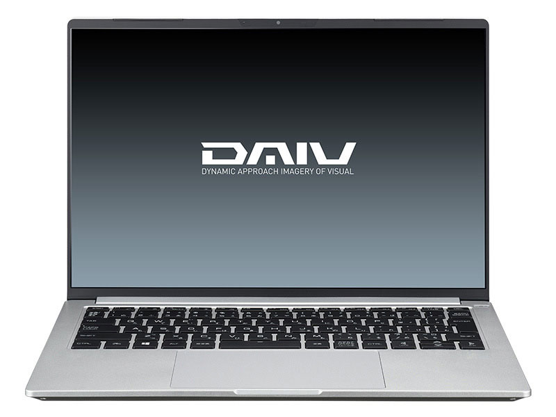 DAIV 4P Core i7 1260P/16GB������/512GB NVMe SSD/14�^WUXGA�t�����ڃ��f�� #22074P-ADLASW11 �̐��i�摜