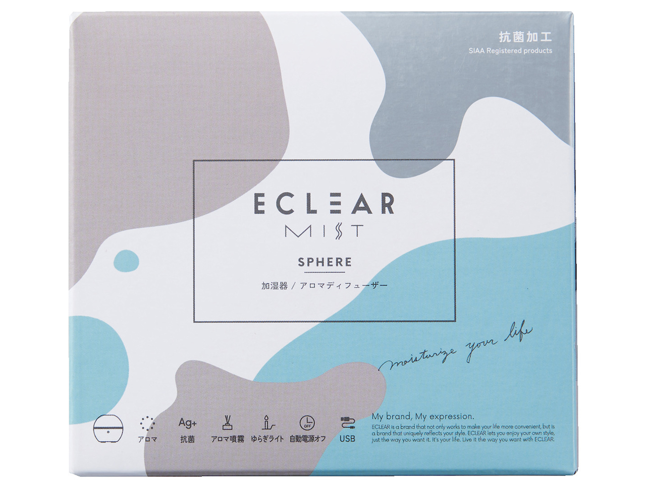 �G�N���A �~�X�g HCE-HU2202UGY [�O���[]