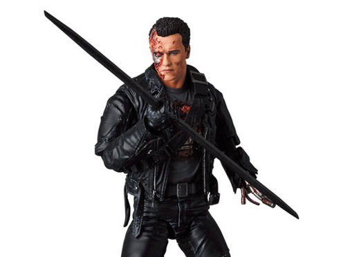 MAFEX T-800 T2 BATTLE DAMAGE Ver.