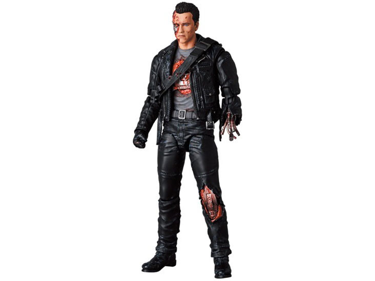 MAFEX T-800 T2 BATTLE DAMAGE Ver.