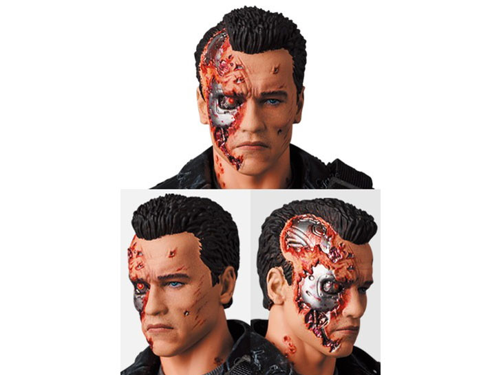 MAFEX T-800 T2 BATTLE DAMAGE Ver.