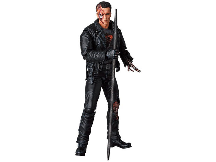 MAFEX T-800 T2 BATTLE DAMAGE Ver.