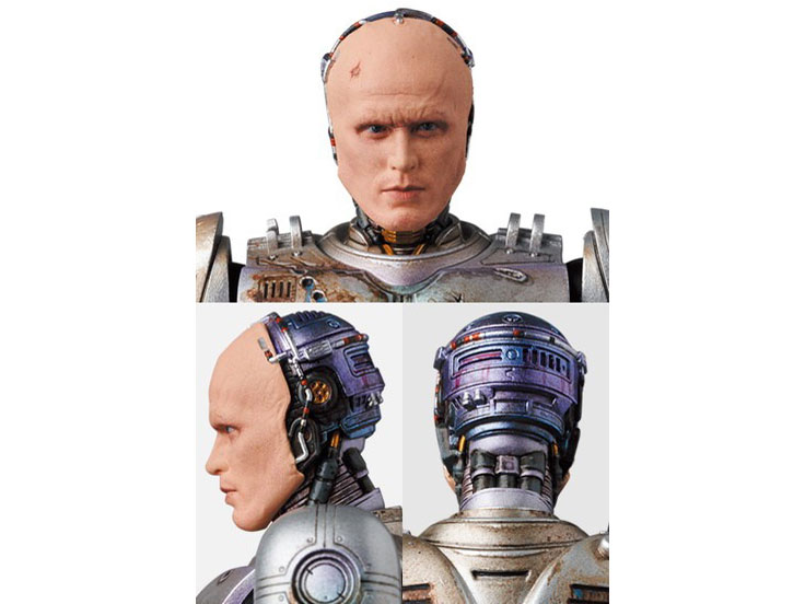 MAFEX ROBOCOP MURPHY HEAD DAMAGE Ver.