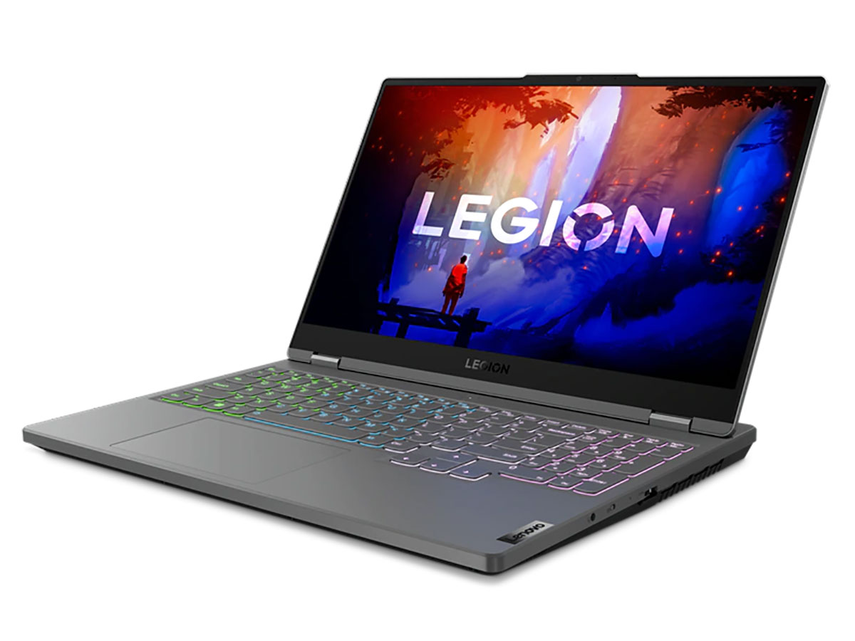 Legion 570 AMD Ryzen 5 6600H�E16GB�������[�E512GB SSD�ERTX 3050Ti�E15.6�^�t��HD�t������ 82RE003JJP �̐��i�摜