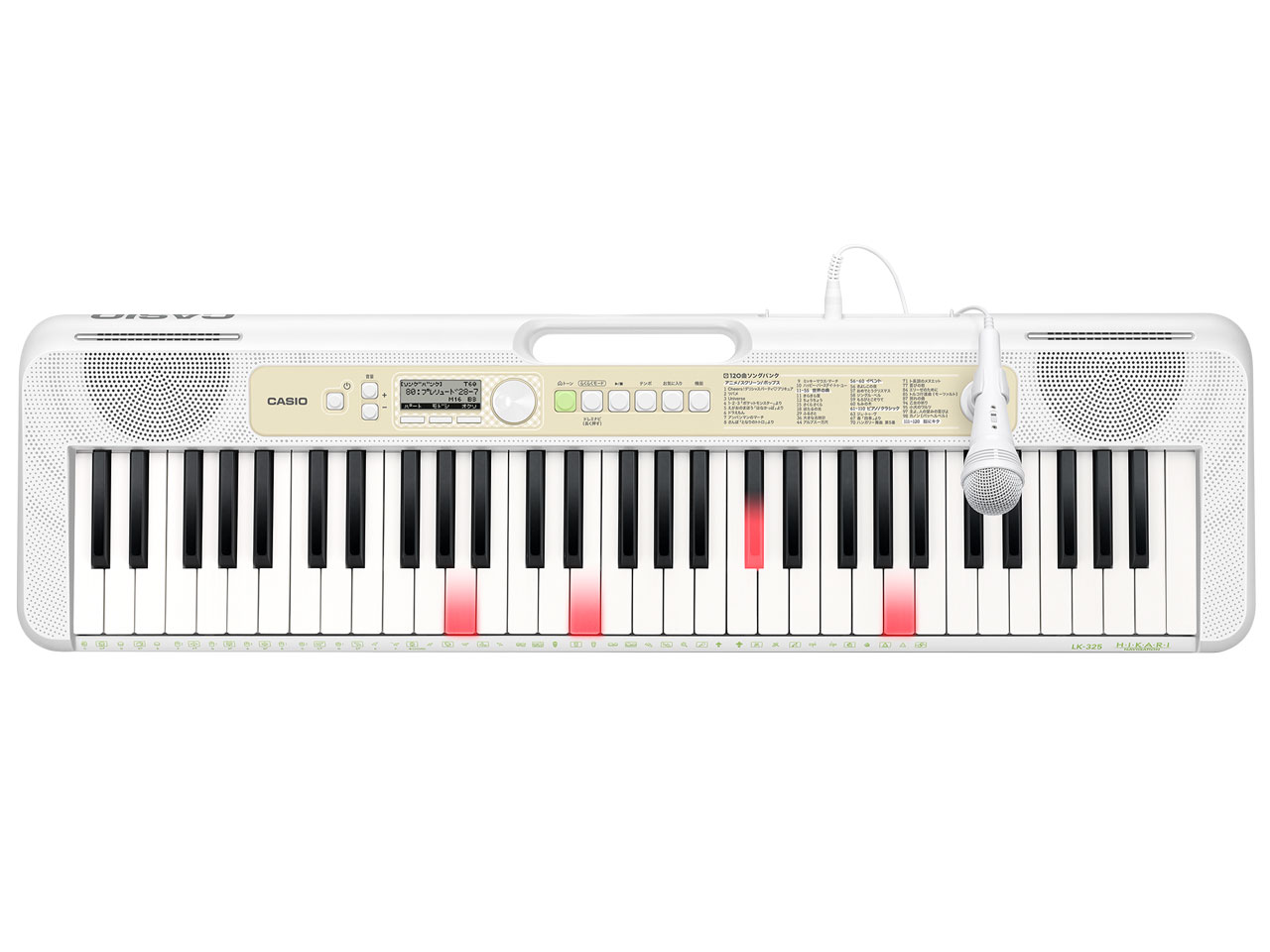 Casiotone ���i�r�Q�[�V�����L�[�{�[�h LK-325 �̐��i�摜