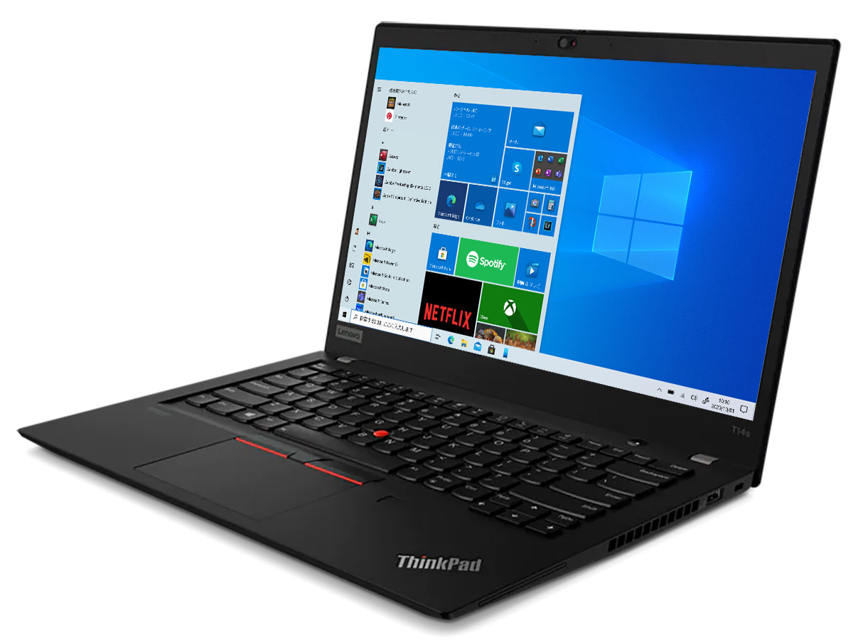 ThinkPad T14s Gen 1 Windows 10 Pro�EAMD Ryzen 5 PRO 4650U�E16GB�������[�E256GB SSD�E14�^�t��HD�t������ 20UHS0PS00 �̐��i�摜