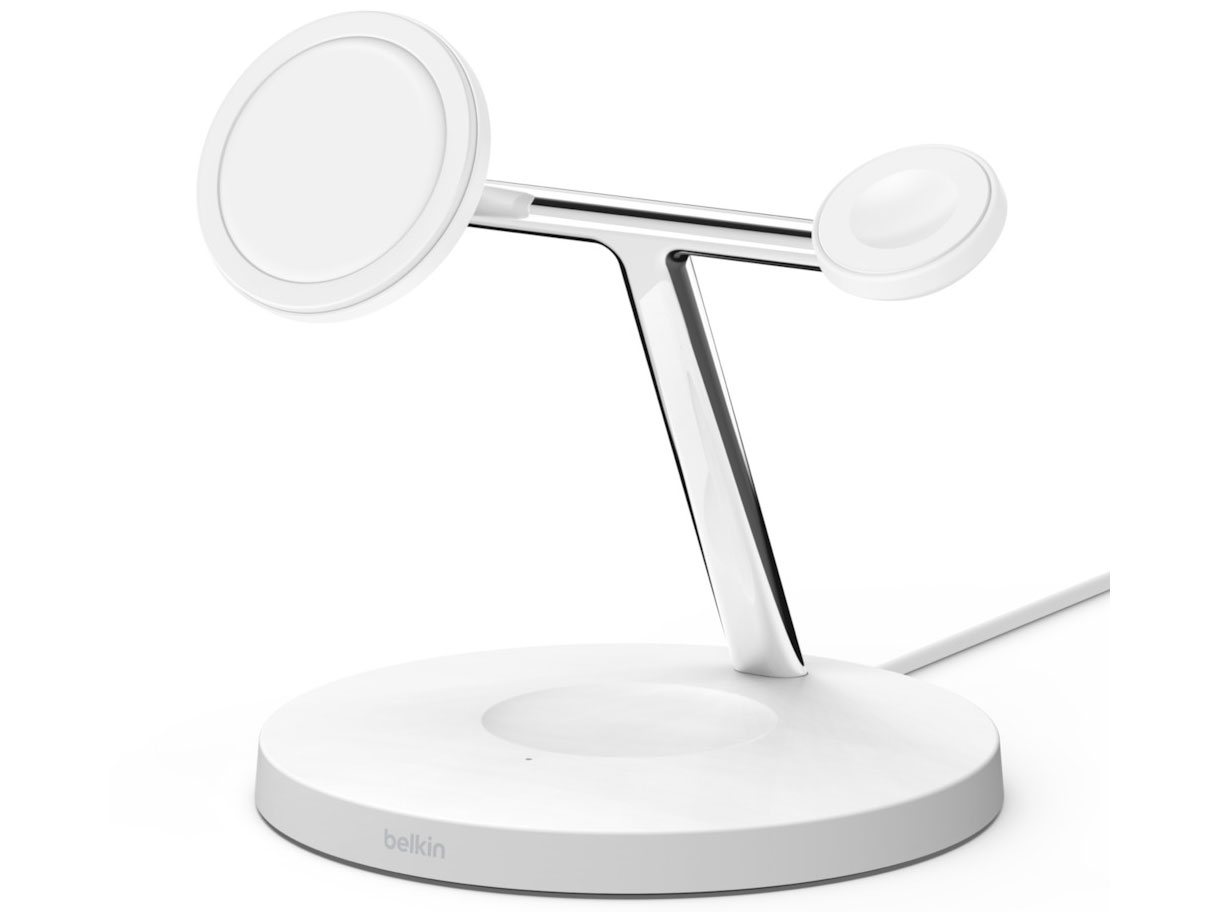 BOOST��CHARGE PRO MagSafe 3-in-1 WIZ017dqWH [White] �̐��i�摜