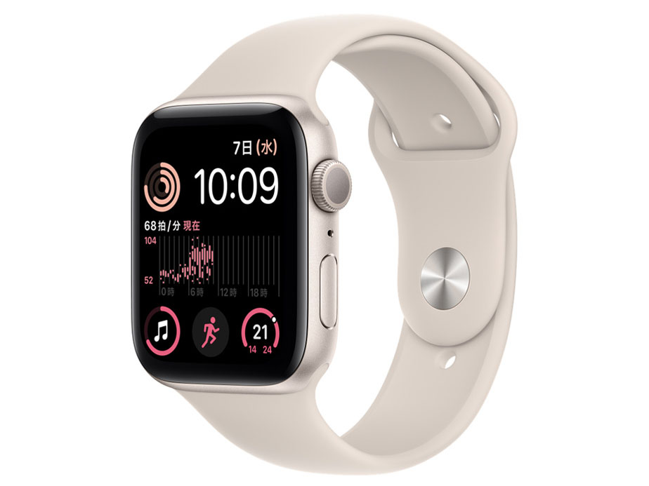 【新品・未使用】Apple Watch SE 44mm 第2世代 GPSモデル Amazon.co.jp: Apple Watch SE(第2世代) GPSモデル、 44mmケース